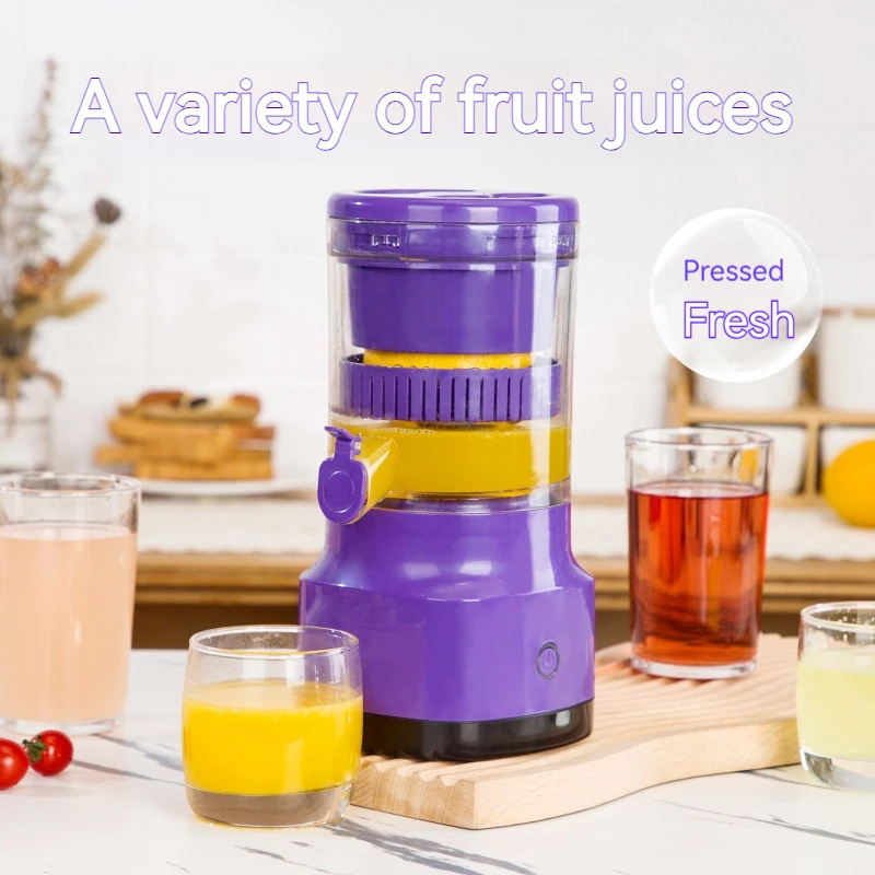 Electric Orange Juicer Lemon Juicer Squeezer Usb Rechargeable Citrus Juicer Machines Usb Rechargeable Portable Blender Kitchen Gadgets